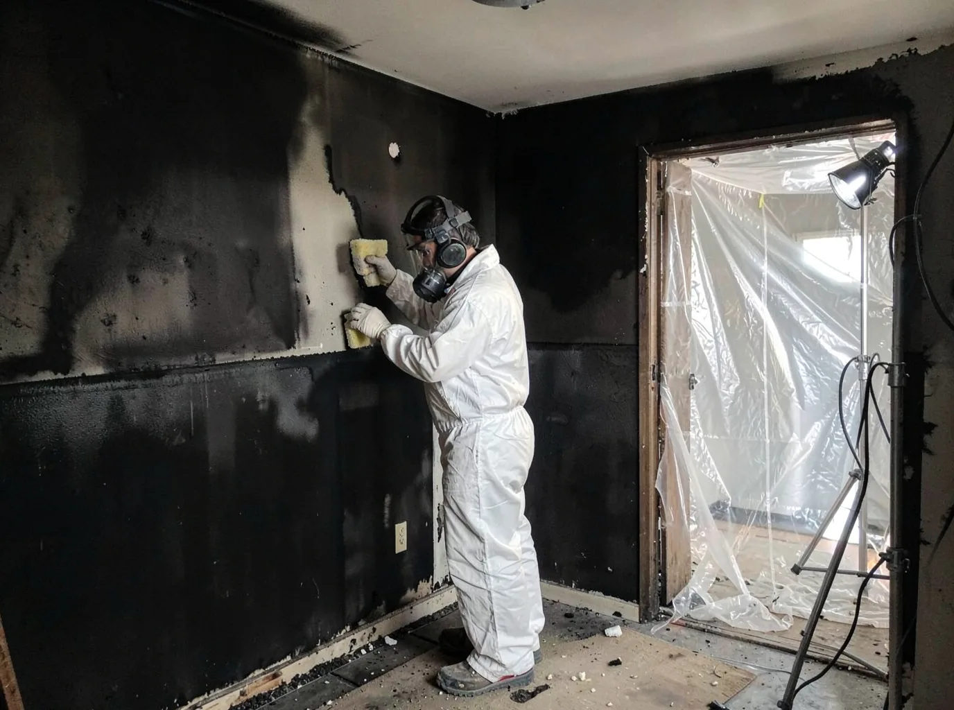 Fire Damage Restoration company in Laceyville, PA